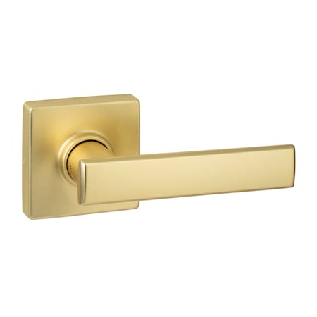 Sure-Loc Hardware Sure-Loc Hardware Cortina Passage Lever, Satin Brass CT101 SB